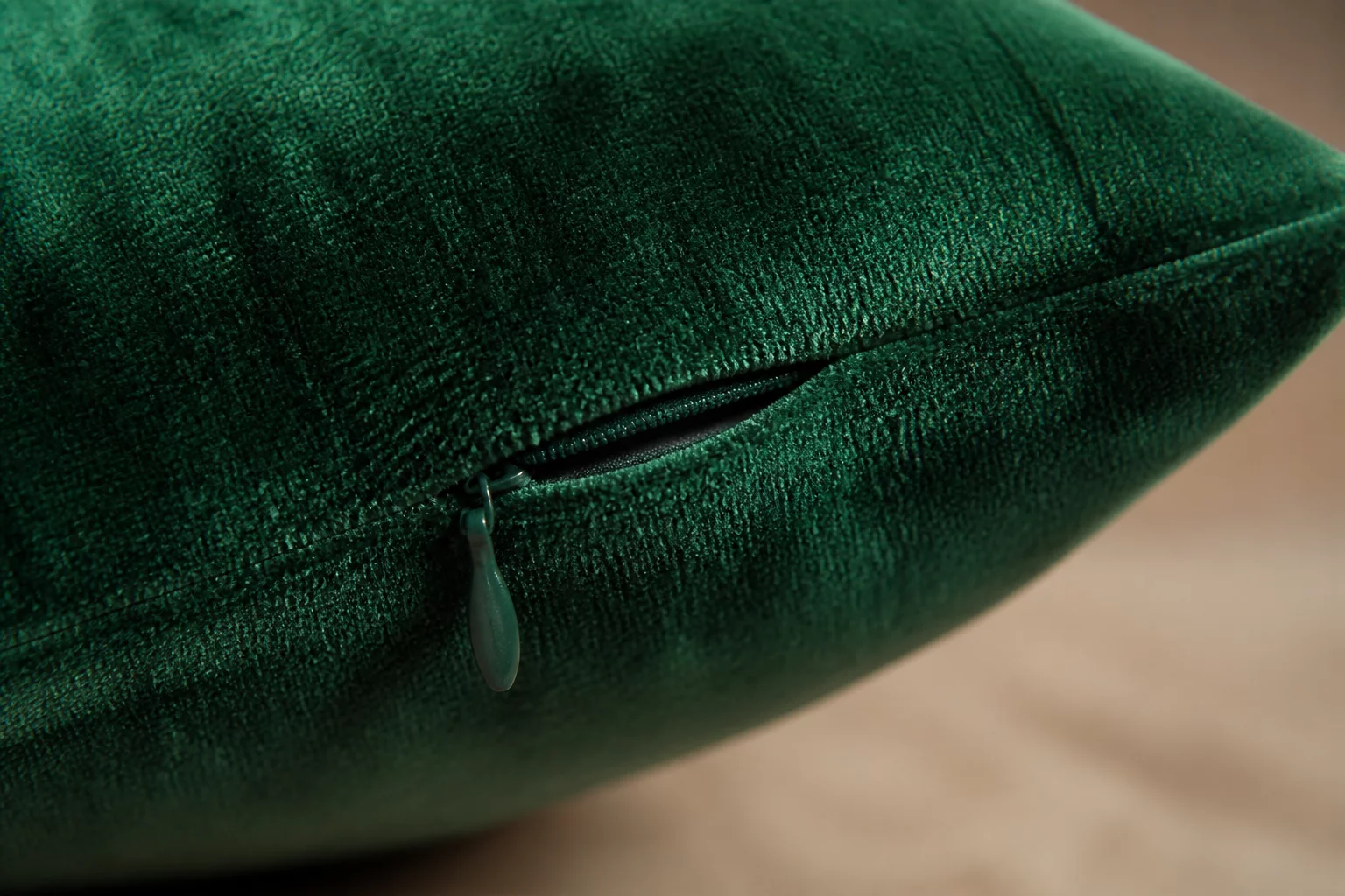 Luxe Velvet Throw Pillow angle 2