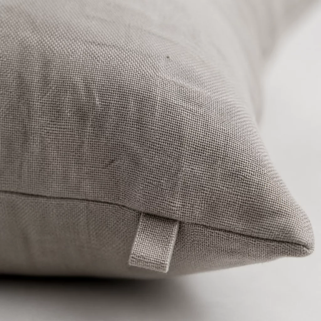 Minimalist Linen Cushion angle 2