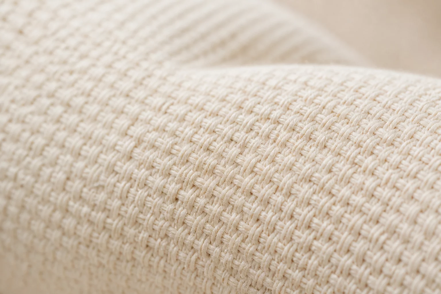 Organic Cotton Sleep Pillow fabric texture